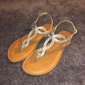 Gold Merona Sandals